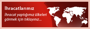 İhracat yaptığımız ülkeler